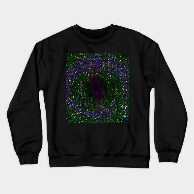 Black Panther Art - Glowing Edges 384 Crewneck Sweatshirt by The Black Panther